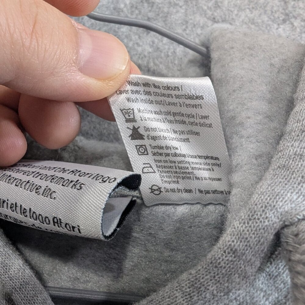 Atari 2022 Hoodie Sweater Printed Medium Grey - Picture 10 of 10